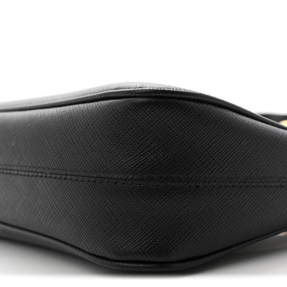 Saffiano Lux Re-Edition 2005 Shoulder Bag Black