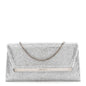 Glitter Margot Clutch Silver
