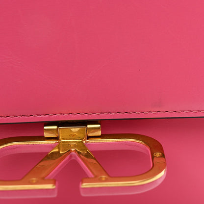 Smooth Calfskin Small VSling Shoulder Bag Pink