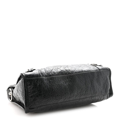 Agneau Arena Silver Hardware Small Le City Black