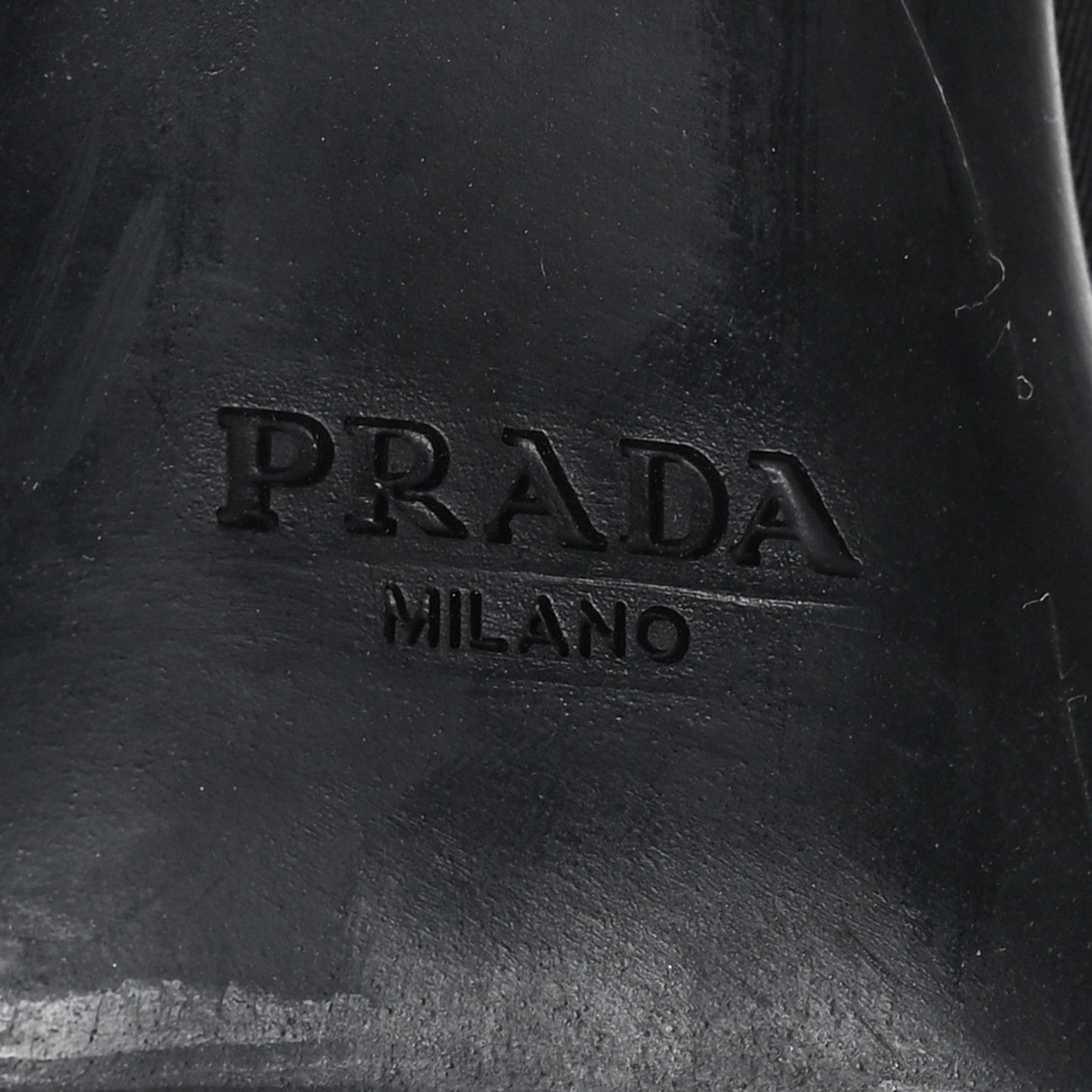 Spazzolato Re-Nylon Metal Triangle Logo 110mm Ankle Boots 37 Black
