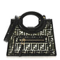 TPU FF Vitello Century Plexiglass Small Runaway Shopper Tote Black