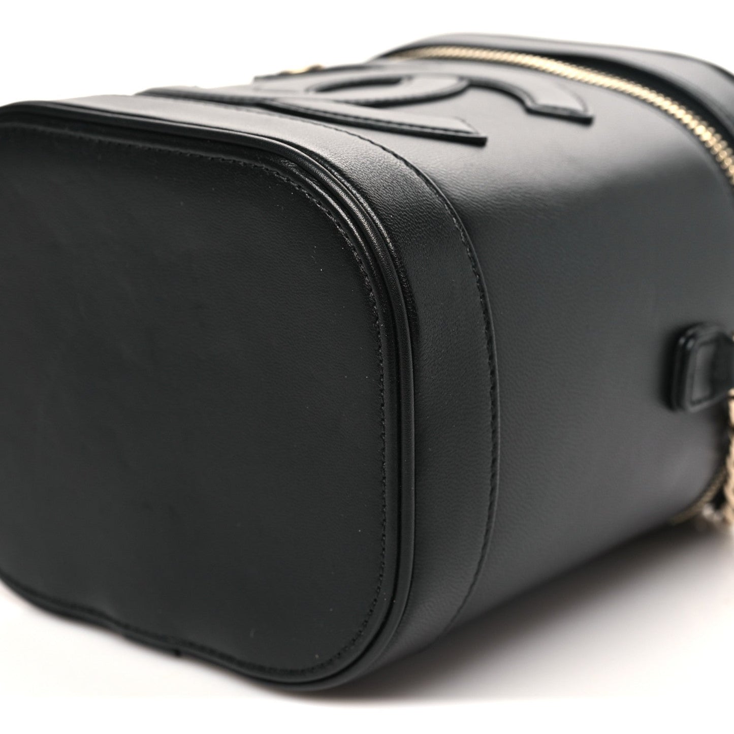 Lambskin Timeless Vanity Cosmetic Case Black