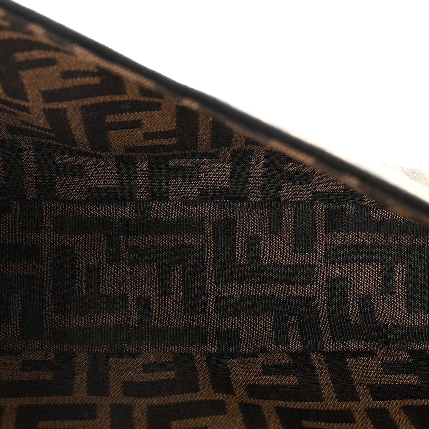 Fabric Jacquard FF 1974 Medium Baguette Tobacco Moro Black