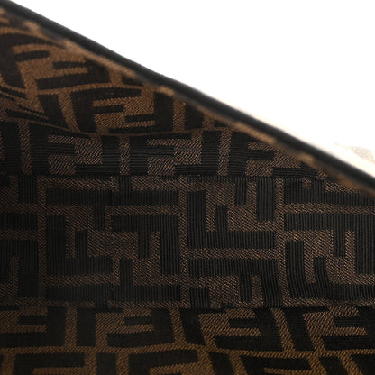Fabric Jacquard FF 1974 Medium Baguette Tobacco Moro Black