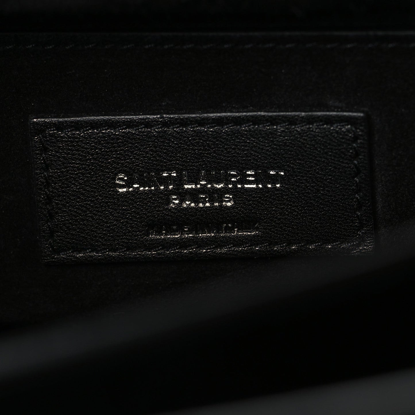 Calfskin Large Monogram Sunset Black