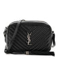 Calfskin Matelasse Monogram Lou Camera Bag Black