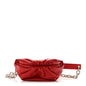 Nappa The Belt Chain Pouch Red