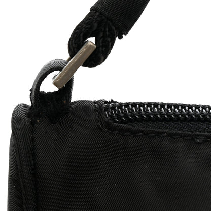 Tessuto Nylon Pochette Bag Black
