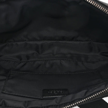 Guccissima Nylon Belt Bag  Black