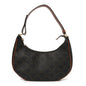 Triomphe Canvas Calfskin Ava Shoulder Bag Tan