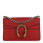 Calfskin Super Mini Dionysus Shoulder Bag Hibiscus Red