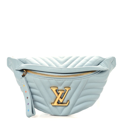 Calfskin New Wave Bumbag Porcelain Blue