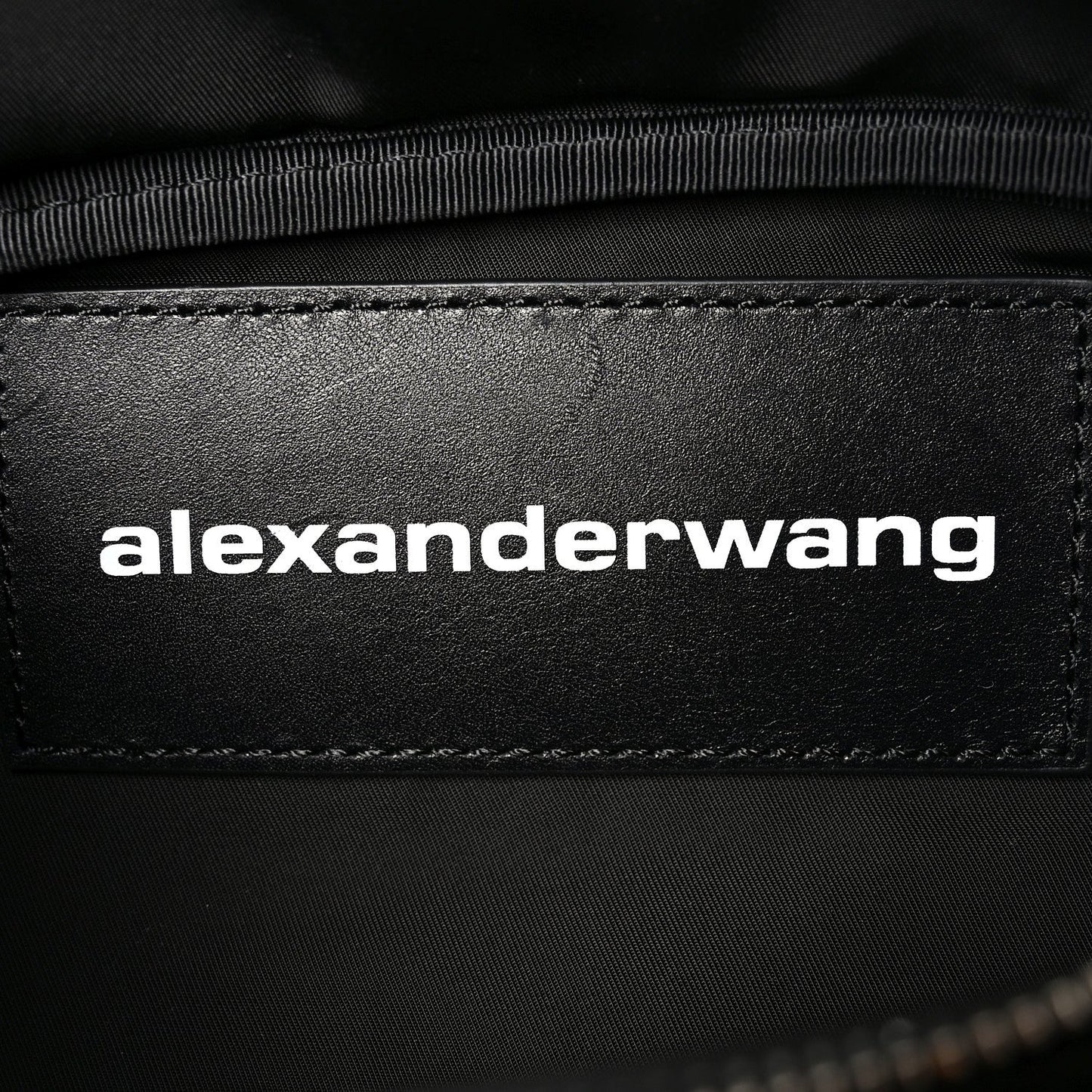 Nappa Fannypack Black