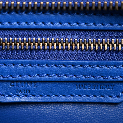 Smooth Calfskin Micro Luggage Royal Blue