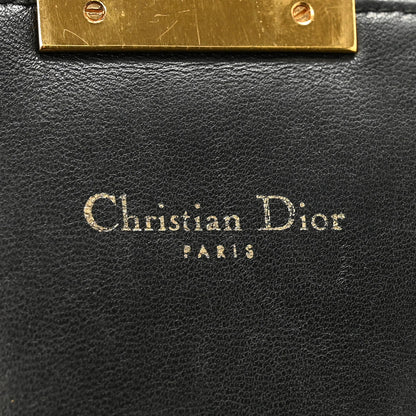 Lambskin Cannage Miss Dior Promenade Pouch Black