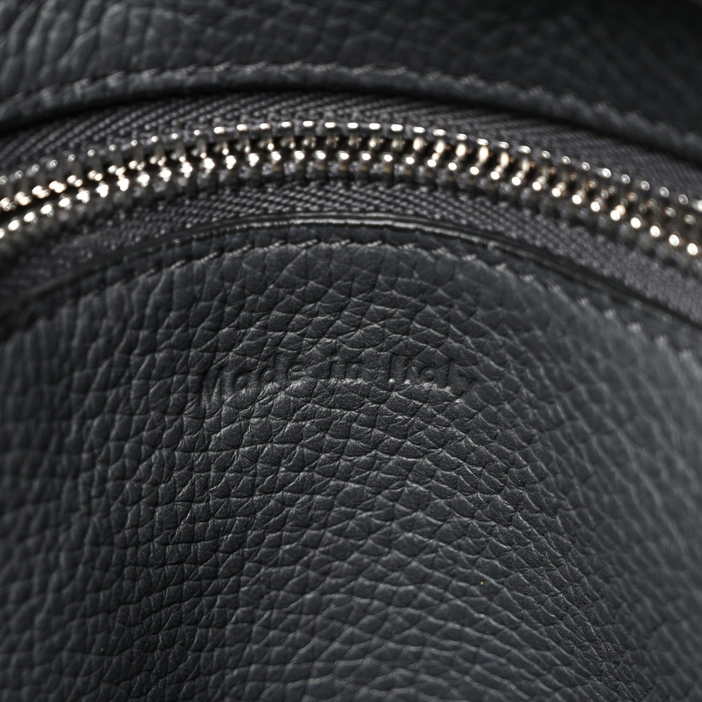 Supple Grained Calfskin Small Big Bag Anthractie