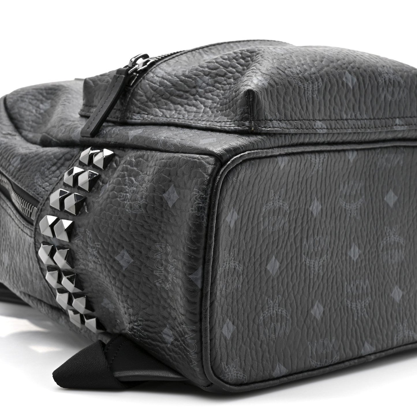 Visetos Medium Side Studs Stark Backpack Black