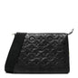 Lambskin Embossed Monogram Coussin PM Black