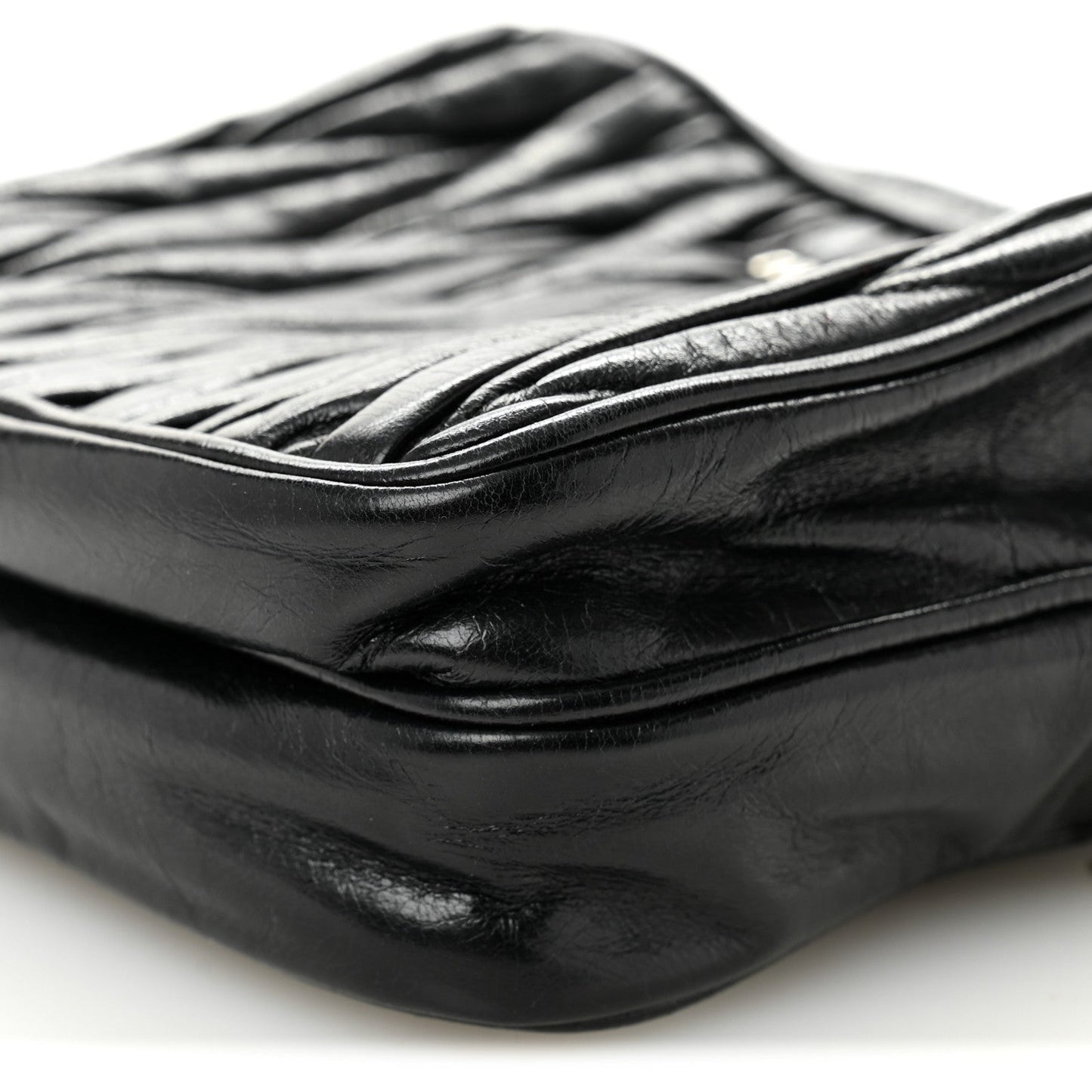 Nappa Matelasse Crossbody Black