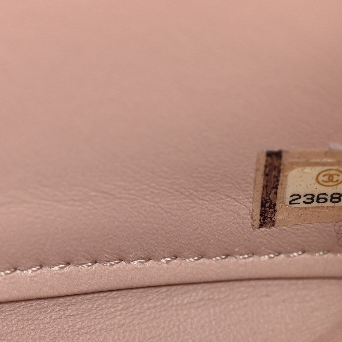 Iridescent Calfskin Quilted Small Straight Lined Flap Red