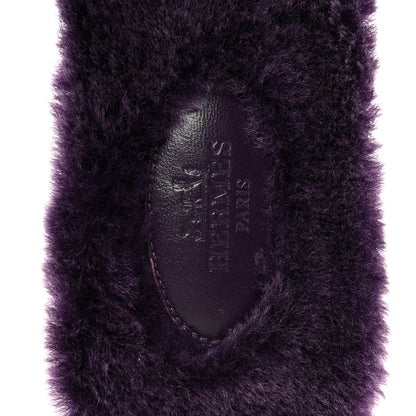 Woolskin Oran Sandals 38.5 Violet Fonce