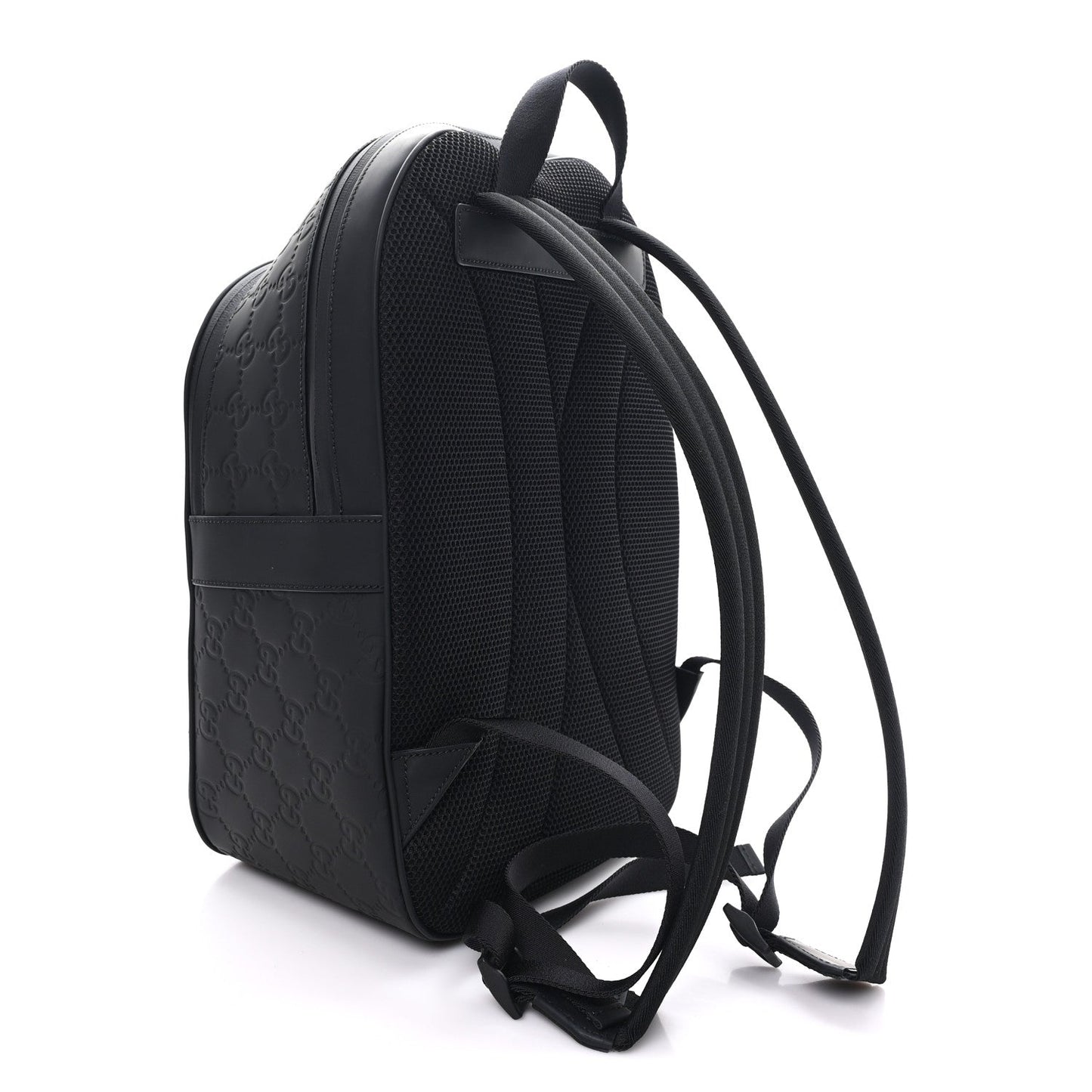 Rubber GG Backpack Black