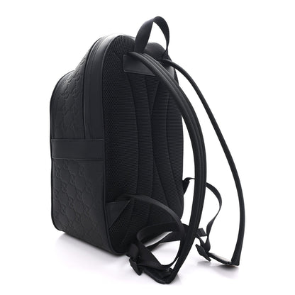 Rubber GG Backpack Black