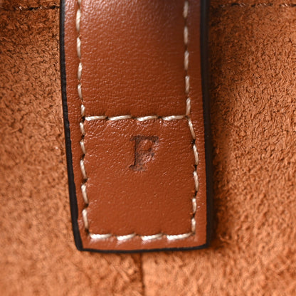 Smooth Calfskin Medium Cuir Triomphe Box Tan