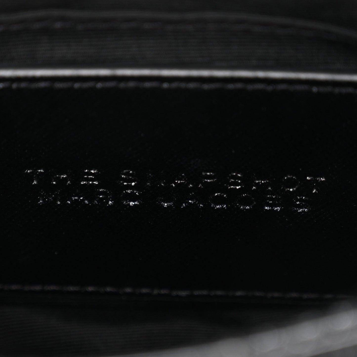 Saffiano Snapshot Camera Bag Black