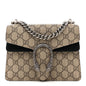 GG Supreme Monogram Mini Dionysus Shoulder Bag Black