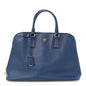 Saffiano Lux Medium Promenade Tote Bluette