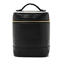 Lambskin Vanity Cosmetic Bag Black