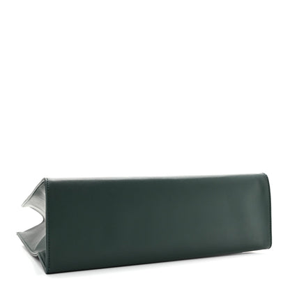 Vegan Leather Medium Shopping Bag Dark Olive
