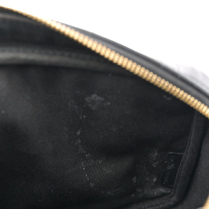 Lambskin Quilted Small Lola Camera Bag Black
