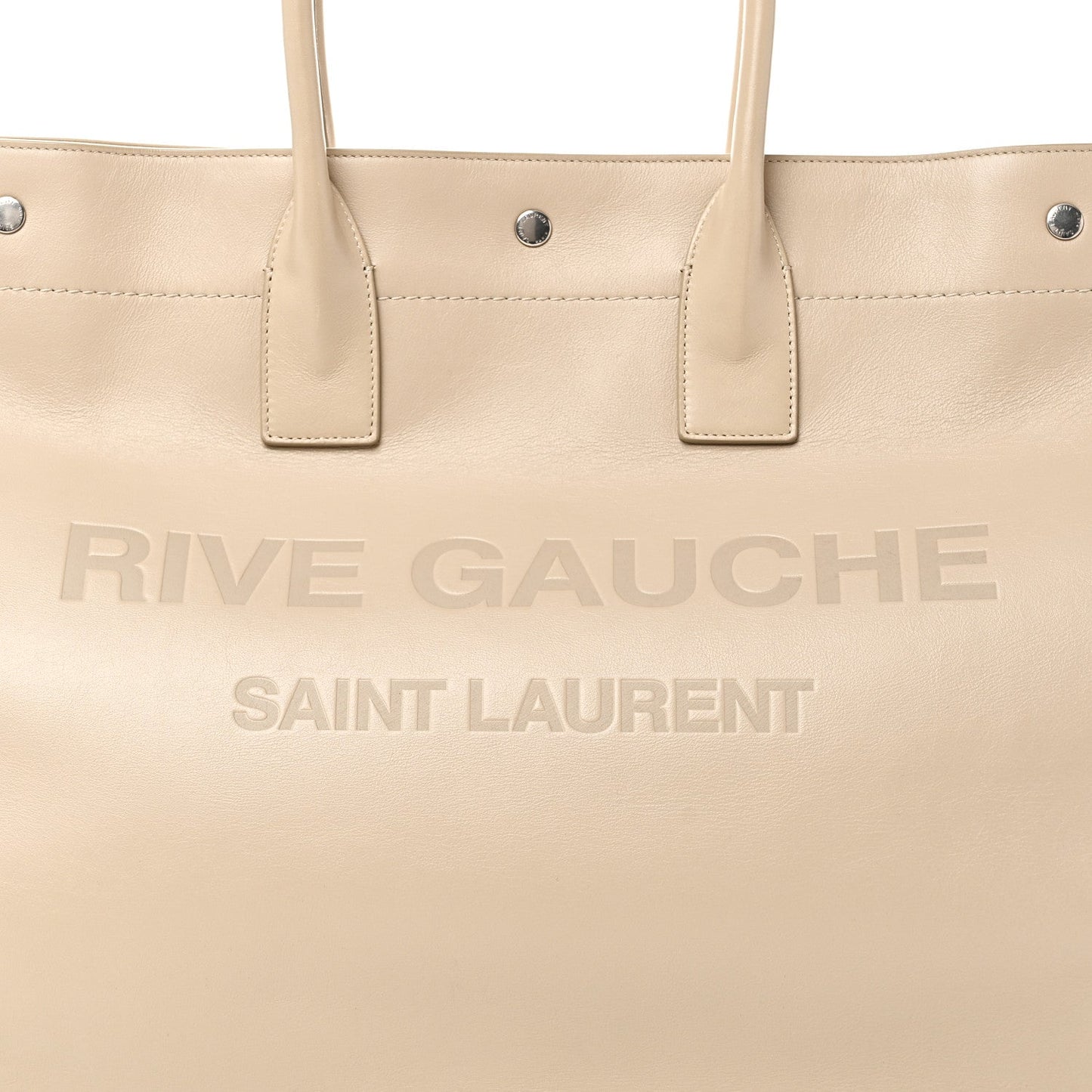 Vitello Large Rive Gauche Tote Sea Salt