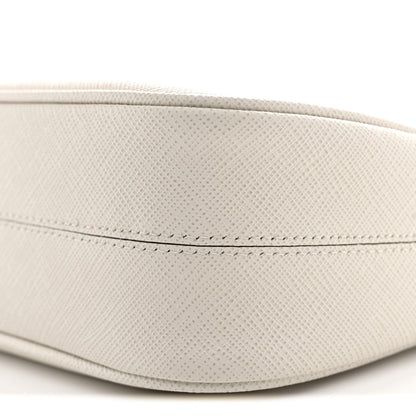 Saffiano Re-Edition 2005 Shoulder Bag White
