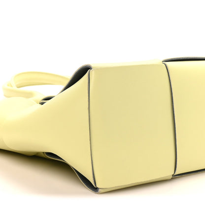 Nappa Maxi Intrecciato Small Arco Tote Lemon