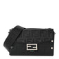 Vitello King FF Lines Embossed Baguette Soft Trunk Black