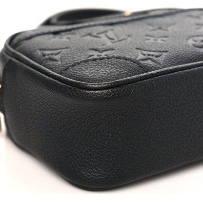 Empreinte Monogram Tiny Camera Bag Black