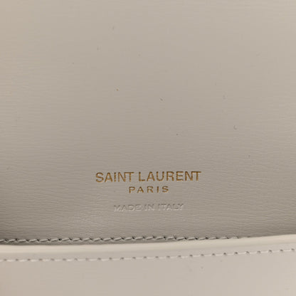 Smooth Calfskin Monogram Phone Holder Crossbody Crema Soft