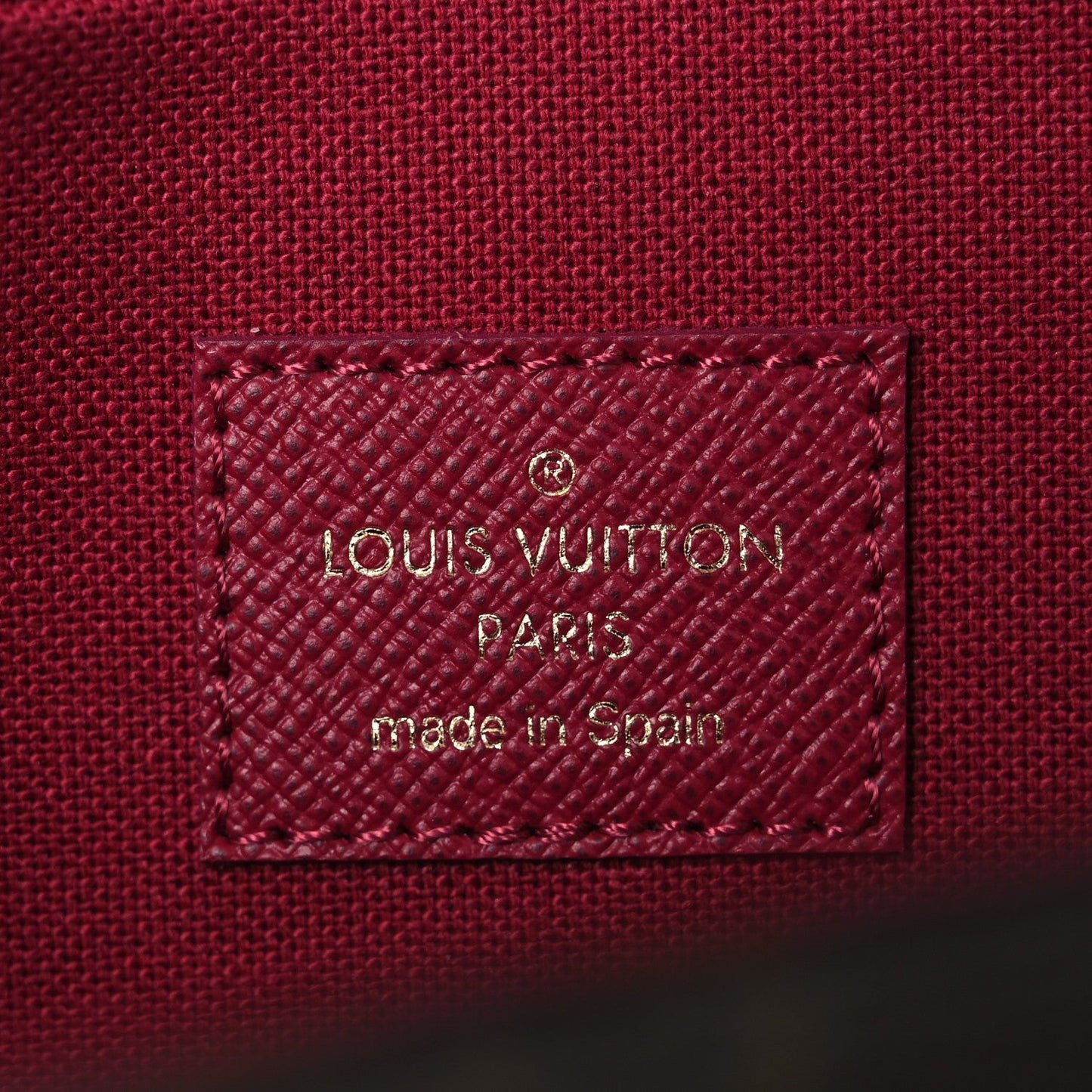 Monogram Pochette Felicie Chain Wallet Fuchsia