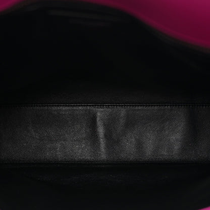 Calfskin Small Sac De Jour Electric Pink