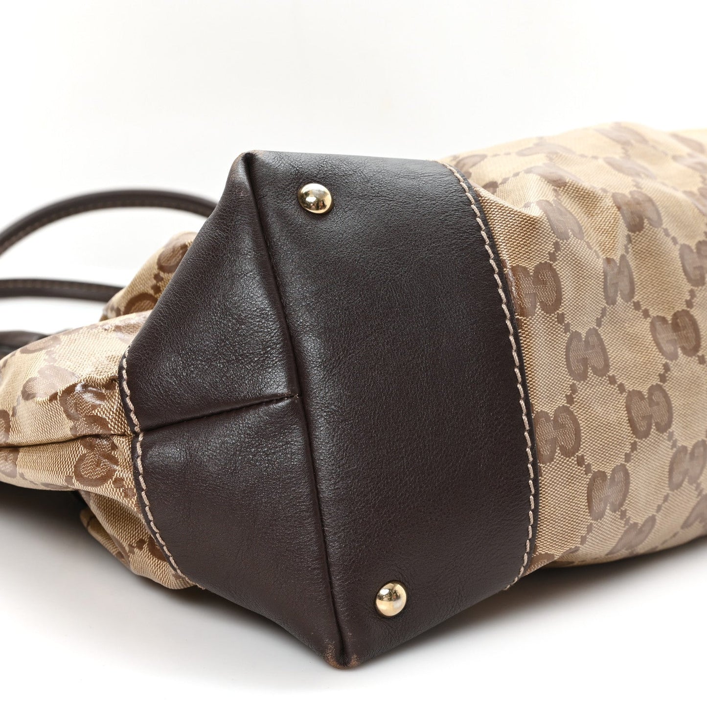 Crystal Monogram Mix Dark Brown