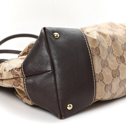 Crystal Monogram Mix Dark Brown