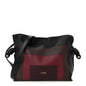 x Albers Nappa Calfskin Medium Flamenco Clutch Black Burgundy