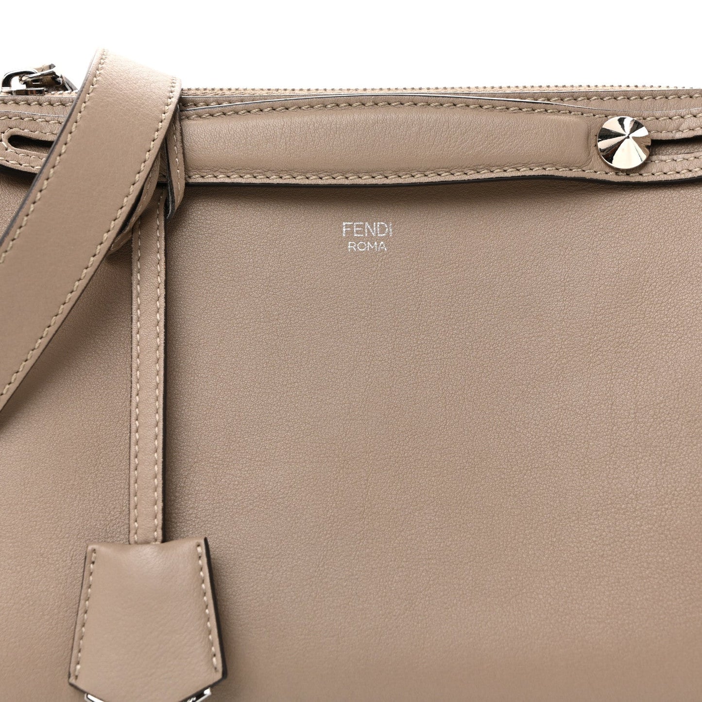 Vitello Dolce Medium By The Way Boston Bag Tortora