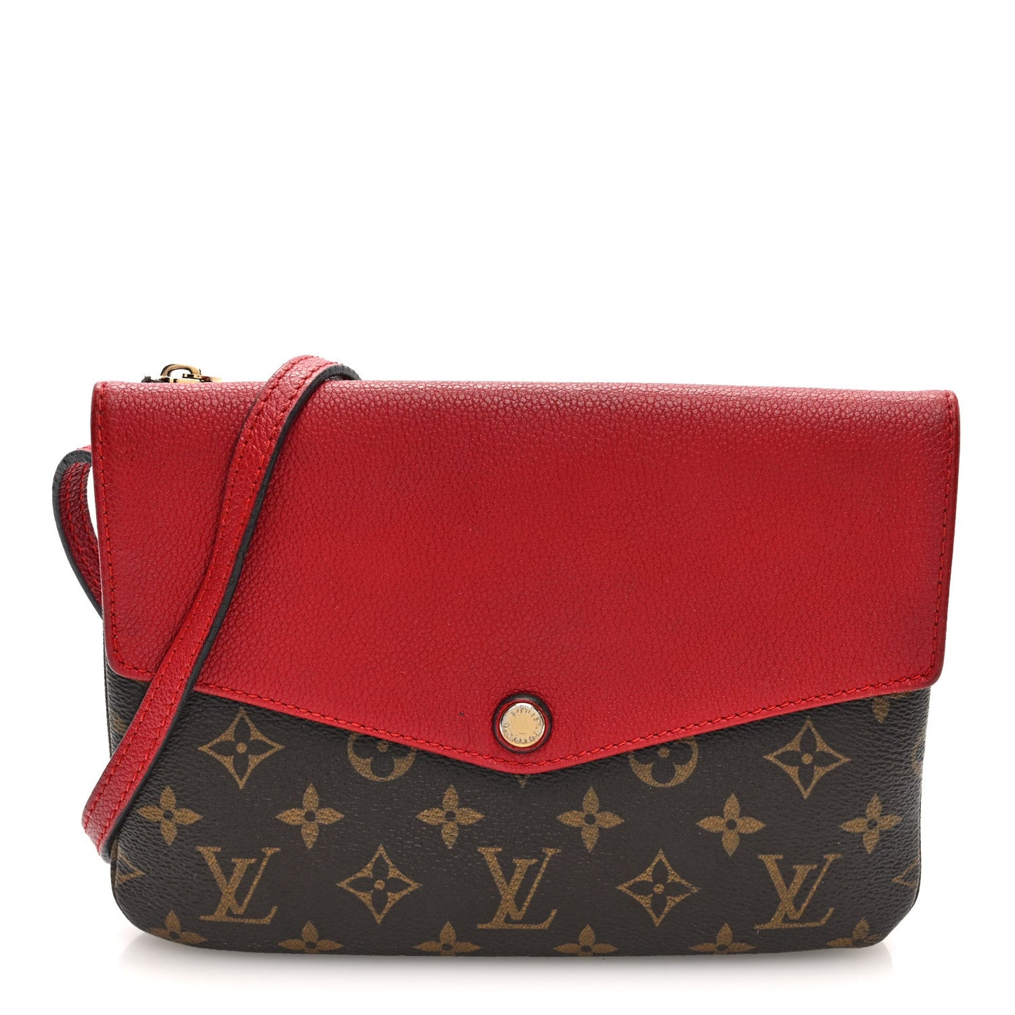 Monogram Twice Pochette Cherry