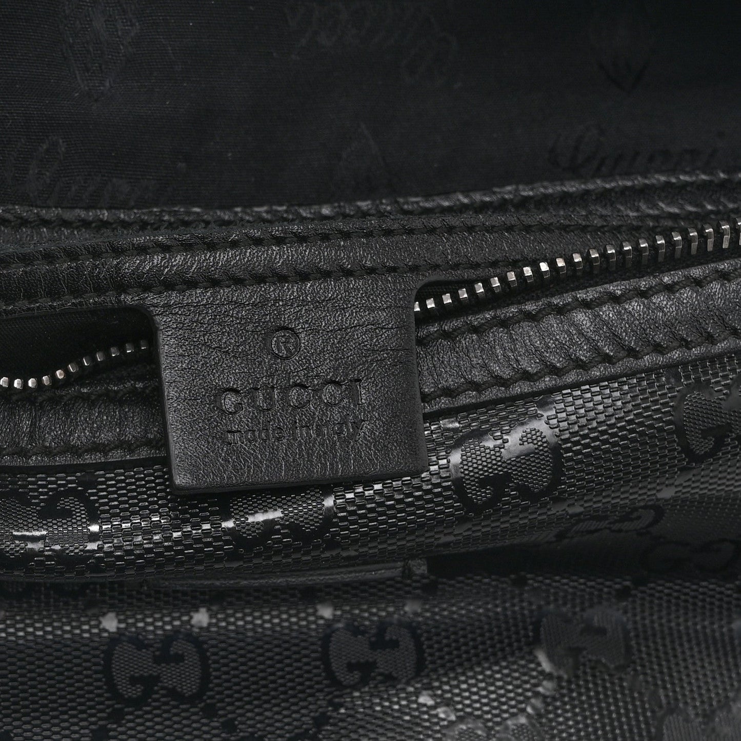 Imprime Monogram Belt Bag Black