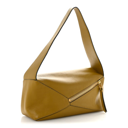 Calfskin Puzzle Hobo Ochre